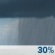 This Afternoon: A 30 percent chance of showers, mainly after 4pm.  Mostly cloudy, with a high near 79. Southeast wind around 5 mph. 